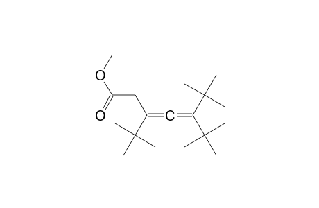 3,5-ditert-butyl-6,6-dimethyl-hepta-3,4-dienoic acid methyl ester