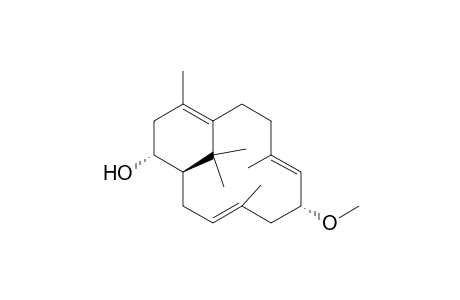 11R-Methoxy-5,9,13-proharzitrien-3-ol