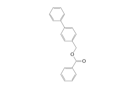 4-Biphenylylmethyl benzoate