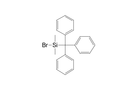 Bromo(dimethyl)tritylsilane