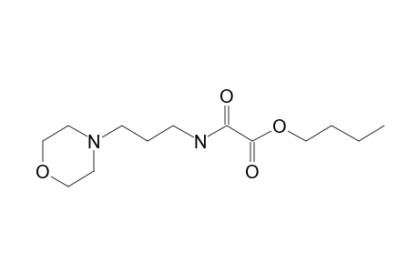 Oxalic acid, monoamide, N-(3-(N-morpholinyl)propyl)-, butyl ester