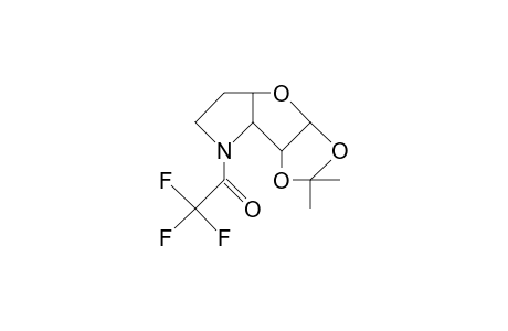 3,6-Imino-1,2-O-isopropylidene-3,5,6-trideoxy-N-trifluoroacetyl-A-D-flucofuranose