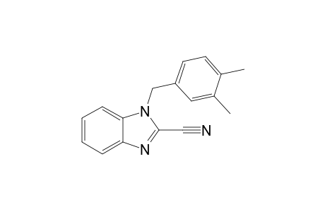 2-Cyano-1-(3,4-dimethylbenzyl)benzimidazole