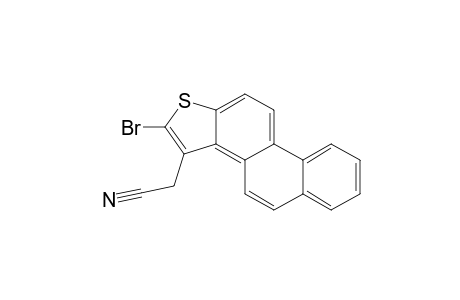 2-(2-bromanylnaphtho[2,1-e][1]benzothiol-3-yl)ethanenitrile