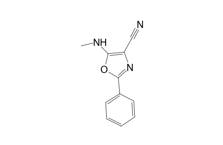 5-(Methylamino)-2-phenyl-1,3-oxazole-4-carbonitrile