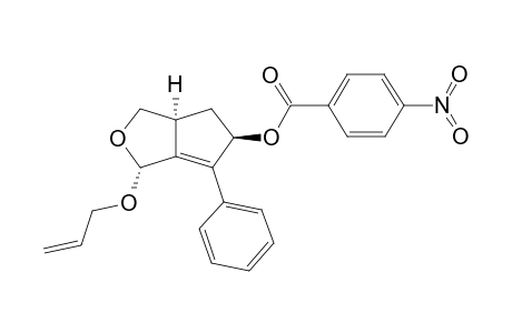 (3RS,5SR,8RS)-8-ALLYLOXY-2-PHENYL-7-OXABICYCLO-[3.3.0]-OCT-1-ENE-3-YL-4-NITROBENZOATE