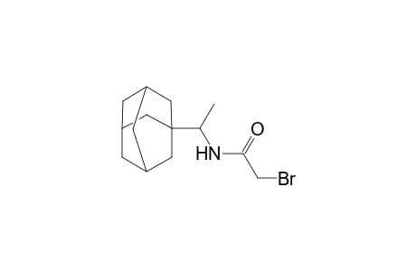 N-[1-(1-adamantyl)ethyl]-2-bromanyl-ethanamide
