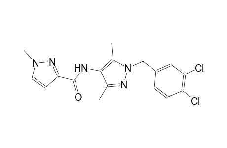 N-[1-(3,4-dichlorobenzyl)-3,5-dimethyl-1H-pyrazol-4-yl]-1-methyl-1H-pyrazole-3-carboxamide