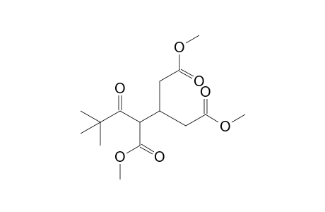 Methyl 3-carbomethoxymethyl-4-carbomethoxy-5-keto-6,6-dimethylheptanoate