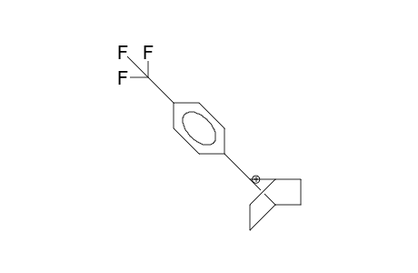 7-(4-Trifluoromethyl-phenyl)-bicyclo(2.2.1)heptan-7-yl cation