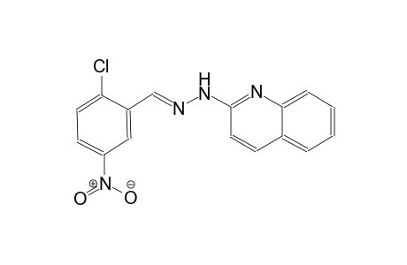 2-chloro-5-nitrobenzaldehyde 2-quinolinylhydrazone