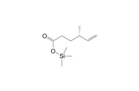 trimethylsilyl (4S)-4-methylhex-5-enoate