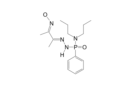 N,N-DIPROPYLAMINOPHENYL-2-(1-METHYL-2-OXOPROPYLIDENE)-PHOSPHONOHYDRAZIDO-OXIME