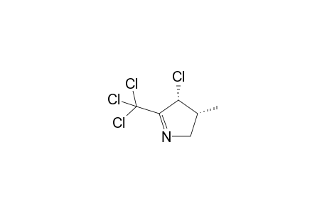 (3R,4R)-3-Chloro-4-methyl-2-trichloromethyl-1-pyrroline