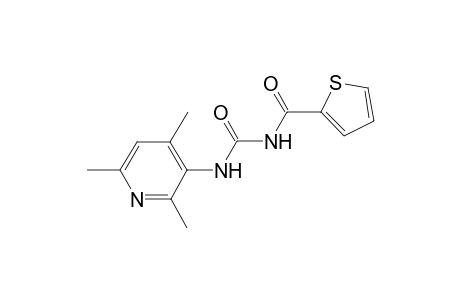 N-[(2,4,6-trimethyl-3-pyridyl)carbamoyl]thiophene-2-carboxamide