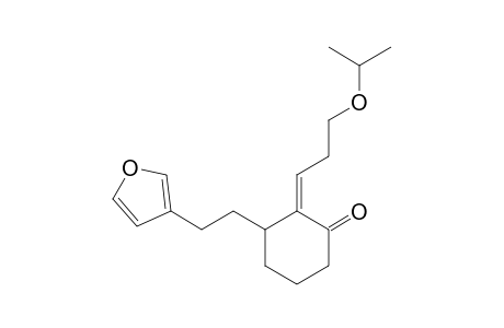 3-FURAN-3-YLMETHYL-3-(3-ISOPROPOXYPROPYLIDENE)-CYCLOHEXANONE