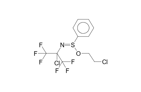 2-CHLOROETHYL N-(ALPHA-CHLOROPERFLUOROISOPROPYL)PHENYLIMINOSULPHINATE
