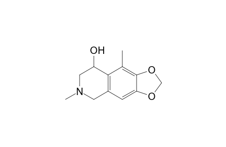 5,6,7,8-Tetrahydro-1,6-dimethyl-1,3-dioxolo[4,5-g]isoquinolin-8-ol