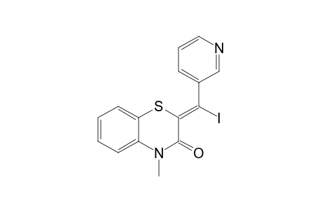 2-[(E)-Iodo(pyridin-3-yl)methylidene]-4-methyl-2H-benzo[b][1,4]thiazin-3(4H)-one