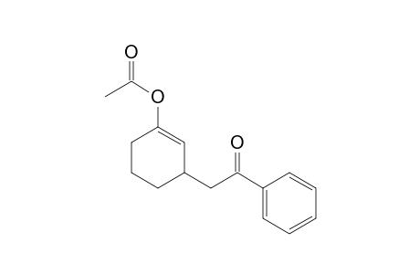 (E)-2-(3-Acetoxy-2-cyclohexenyl)-1-phenylethan-1-one