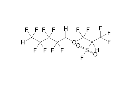 1,1,5-TRIHYDROPERFLUOROPENTYLOXY-2-FLUOROSULPHONYL-1,1,3,3,3-PENTAFLUOROPROPANE