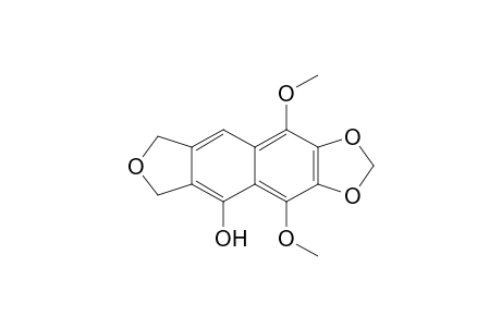4,10-dimethoxy-6,8-dihydro-[2]benzofuro[6,5-f][1,3]benzodioxol-5-ol