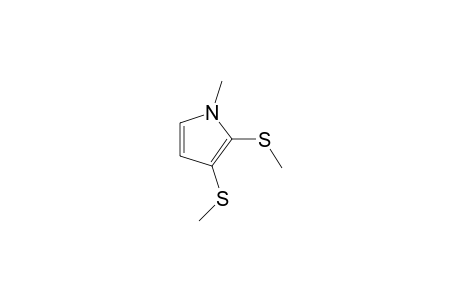 1-Methyl-2,3-bis(methylsulfanyl)pyrrole