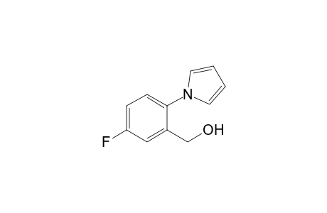 5-Fluoro-2-(1H-pyrrol-1-yl)phenylmethanol