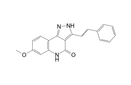 7-Methoxy-3-styryl-2H-pyrazolo[4,3-c]quinolin-4(5H)-one