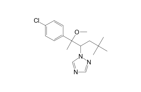 1H-1,2,4-Triazole, 1-[1-[1-(4-chlorophenyl)-1-methoxyethyl]-3,3-dimethylbutyl]-