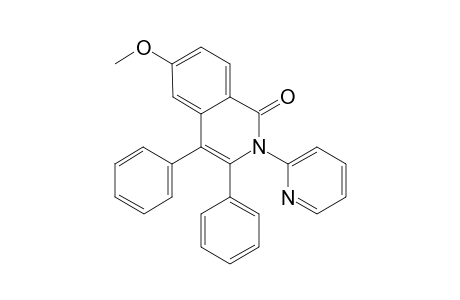 6-Methoxy-3,4-diphenyl-2-(pyridin-2-yl) isoquinolin-1(2H)-one