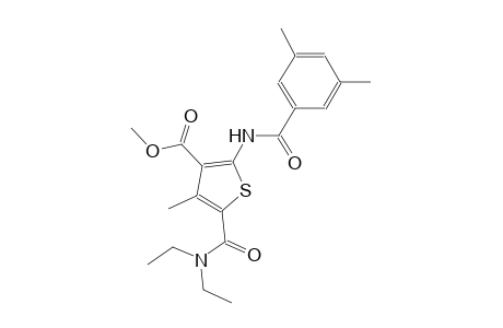methyl 5-[(diethylamino)carbonyl]-2-[(3,5-dimethylbenzoyl)amino]-4-methyl-3-thiophenecarboxylate