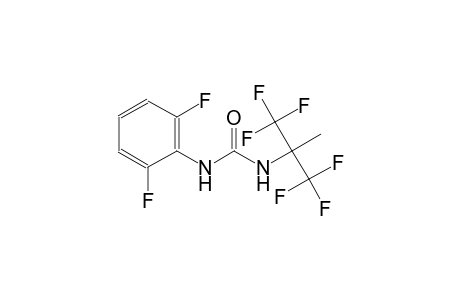 N-(2,6-difluorophenyl)-N'-[2,2,2-trifluoro-1-methyl-1-(trifluoromethyl)ethyl]urea