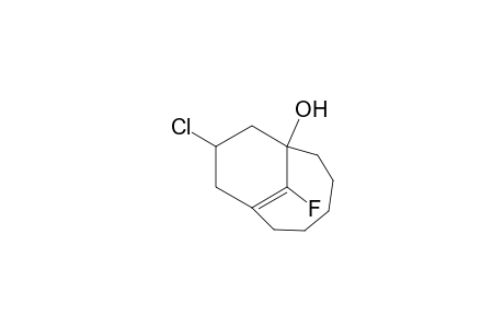 9-Chloro-7-hydroxy-11-fluorobicyclo[5.3.1]undec-1(11)-ene