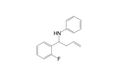 N-(1-(2-fluorophenyl)but-3-enyl)aniline