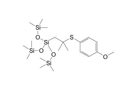 [2-(4-methoxyphenyl)sulfanyl-2-methyl-propyl]-tris(trimethylsilyloxy)silane