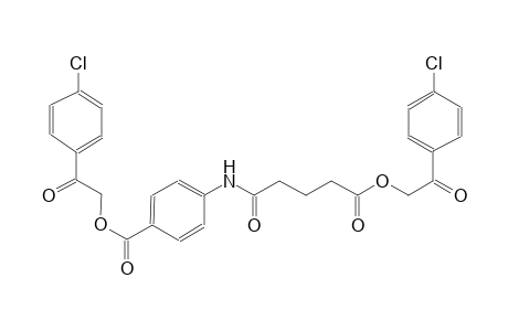 benzoic acid, 4-[[5-[2-(4-chlorophenyl)-2-oxoethoxy]-1,5-dioxopentyl]amino]-, 2-(4-chlorophenyl)-2-oxoethyl ester