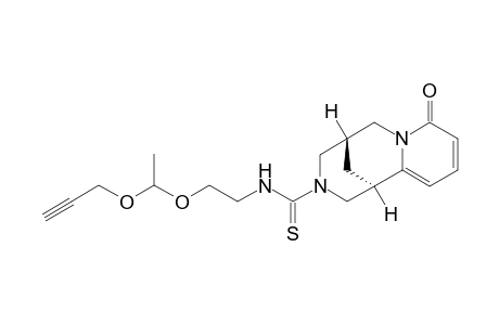 (1R,5S)-8-Oxo-N-{2-[1-(prop-2-yn-1-yloxy)-ethoxy]ethyl}-1,2,3,4,5,6-hexahydro-1,5-methano-8H-pyrido[1,2-a][1,5]diazocine-3-carbothioamide