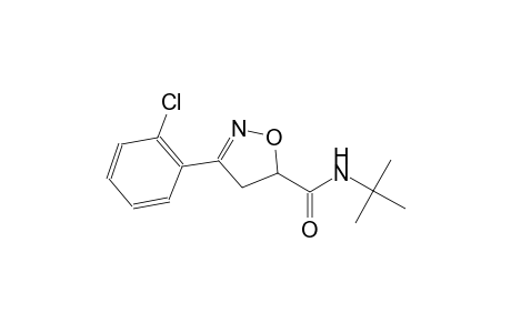 5-isoxazolecarboxamide, 3-(2-chlorophenyl)-N-(1,1-dimethylethyl)-4,5-dihydro-