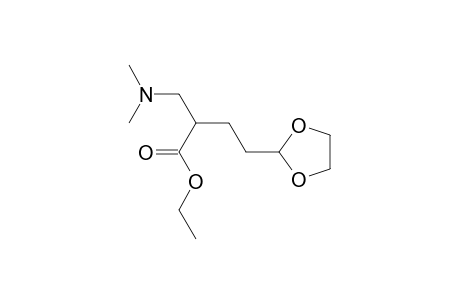 2-(3'-Ethoxycarbonyl-4'-dimethylaminobutyl)-1,3-dioxolane
