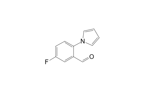 5-Fluoro-2-(1H-pyrrol-1-yl)benzaldehyde