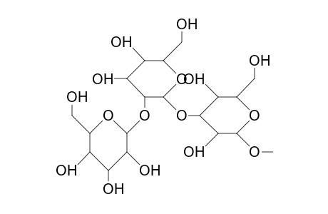 Methyl .alpha.-D-glucopyranosyl-(1->2).alpha.-D-glucopyranosyl-(1->3).alpha.-D-glucopyranoside