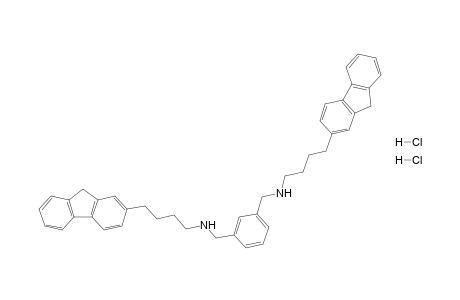 N,N'-bis[4-(2'-Fluorenyl)butyl]benzene-1,3-dimethanamine - dihydrochloride