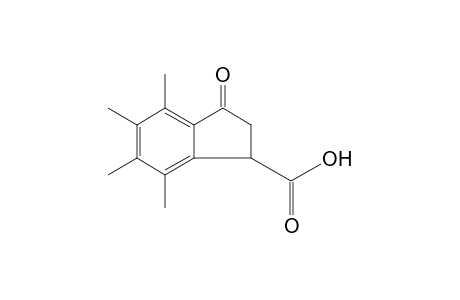 3-OXO-4,5,6,7-TETRAMETHYL-1-INDANCARBOXYLIC ACID
