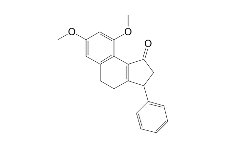 7,9-Dimethoxy-3-phenyl-2,3,4,5-tetrahydro-1H-cyclopenta[a]naphthalen-1-one