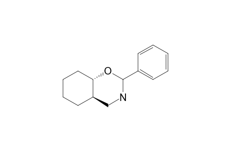 (4aR,8aS)-2-phenyl-3,4,4a,5,6,7,8,8a-octahydro-2H-benzo[e][1,3]oxazine