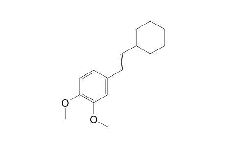 4-(2-cyclohexylvinyl)-1,2-dimethoxy-benzene