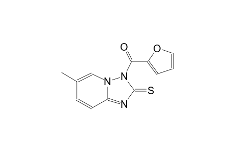 3-(2-furoyl)-6-methyl[1,2,4]triazolo[1,5-a]pyridine-2(3H)-thione