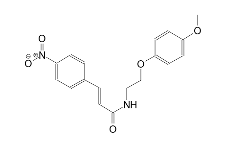 N-[2-(4-Methoxy-phenoxy)-ethyl]-3-(4-nitro-phenyl)-acrylamide