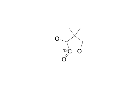3-Hydroxy-4,4-dimethyldihydro(2-13C)furan-2-one